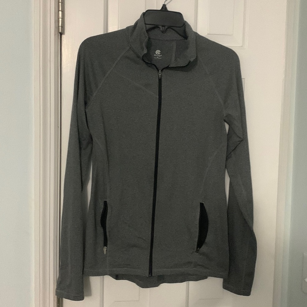 Champion womens fitted full zip up